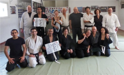 At the end of practice (Judo,Nin), May 2013