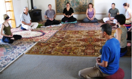 One day sitting: sitting Zazen with students, 2007