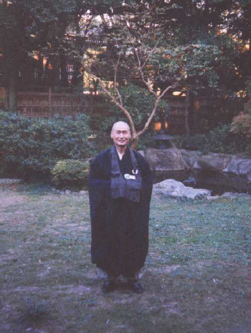 Rev. Saikawa Roshi at Sojiji